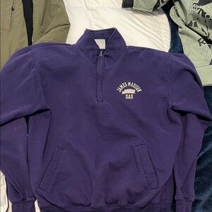 Champion Purple Zip Up Men's Sweater
